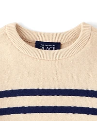 Baby And Toddler Boys Striped Sweater