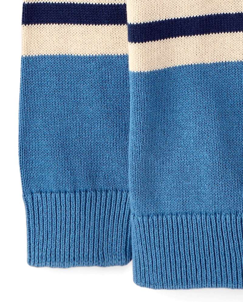 Baby And Toddler Boys Striped Sweater
