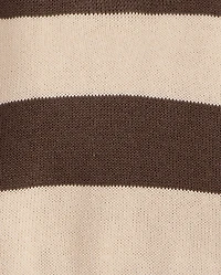Baby And Toddler Boys Striped Rugby Sweater