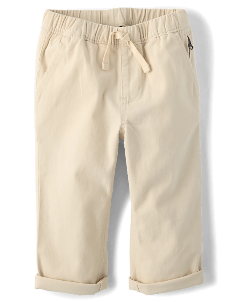 Pantalon chino à revers pour bébés et petits garçons