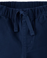 Baby And Toddler Boys Roll Cuff Pull On Chino Pants