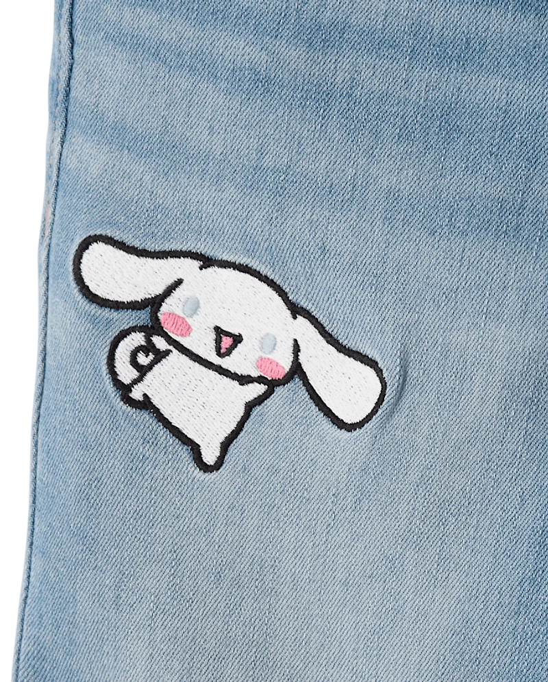 Jean évasé brodé Hello Kitty® et ses amis pour filles