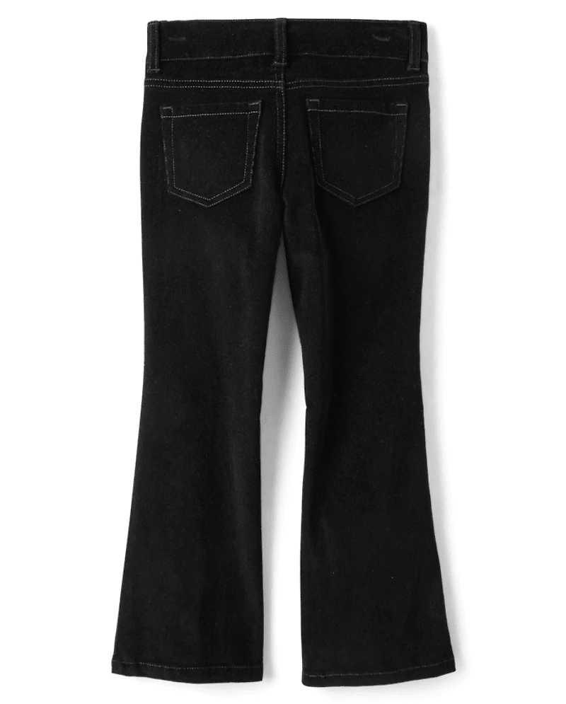 Girls Low Rise Corduroy Bootcut Pants