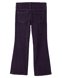 Girls Low Rise Corduroy Bootcut Pants