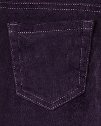 Girls Low Rise Corduroy Bootcut Pants