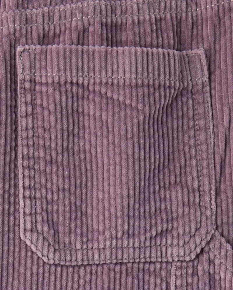 Girls Pull On Baggy Corduroy Pants