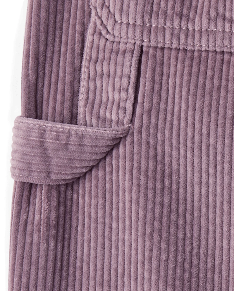Girls Pull On Baggy Corduroy Pants