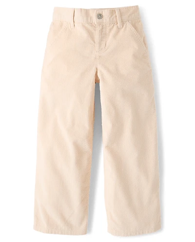 Girls Pull On Baggy Corduroy Pants