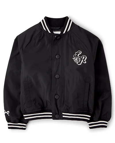 Girls Varsity Bomber Jacket