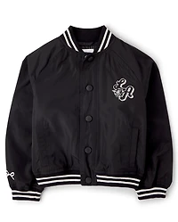 Girls Varsity Bomber Jacket