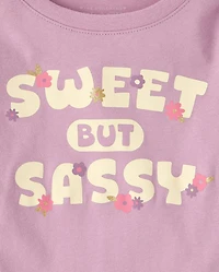 Baby And Toddler Girls Butterfly Graphic Tee 4-Pack