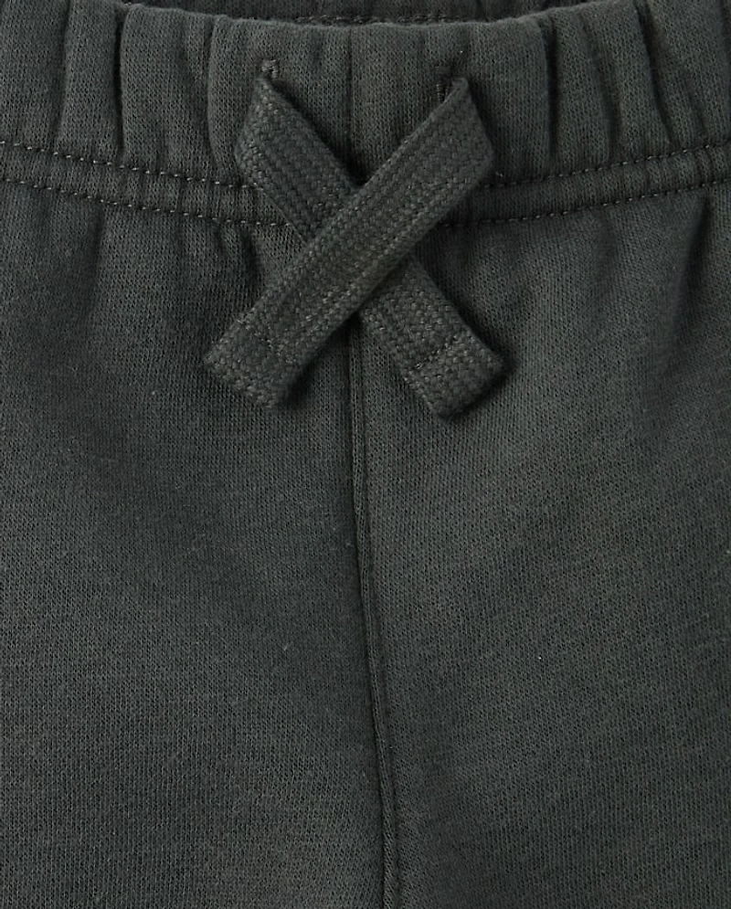 Baby And Toddler Boys Racing Premium Fleece Jogger Pants