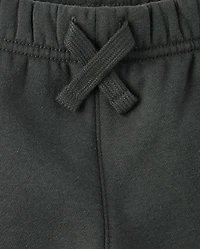 Baby And Toddler Boys Racing Premium Fleece Jogger Pants