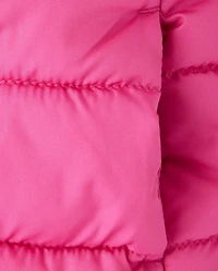 Toddler Girls Hooded Puffer Jacket