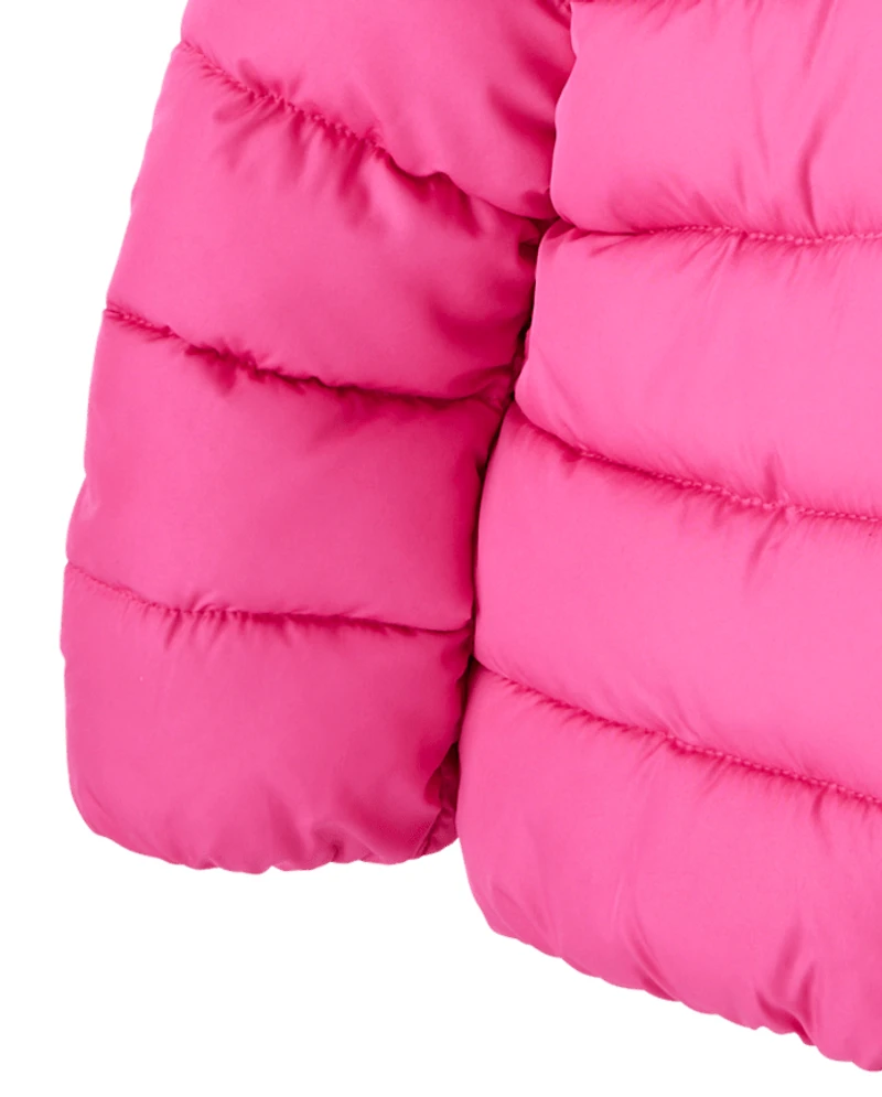 Toddler Girls Hooded Puffer Jacket