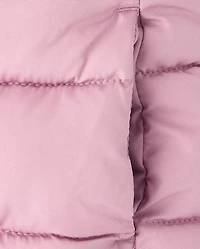 Toddler Girls Hooded Puffer Jacket