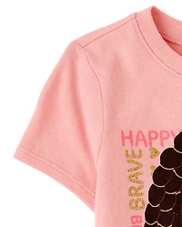 Baby And Toddler Girls Girl Graphic Tee