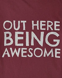 Boys Out Here Being Awesome Graphic Tee