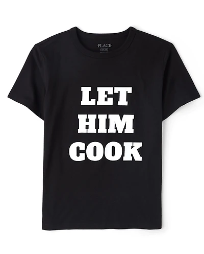 Boys Let Him Cook Graphic Tee