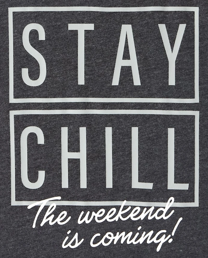 Boys Stay Chill Graphic Tee