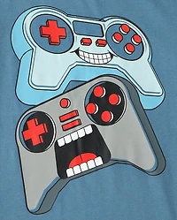 Boys Video Game Controllers Graphic Tee