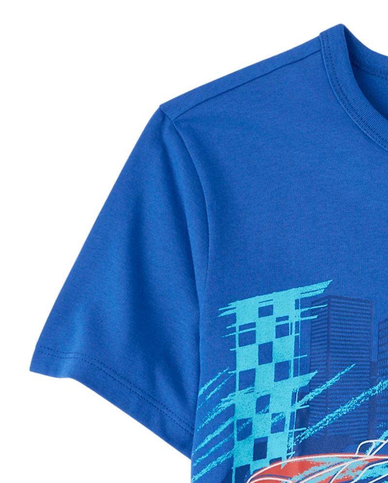 Boys Racecar Graphic Tee