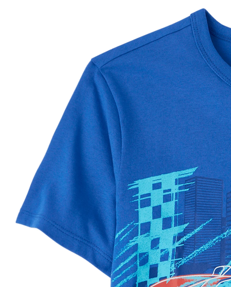 Boys Racecar Graphic Tee