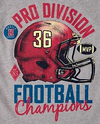 Boys Football Champions Graphic Tee