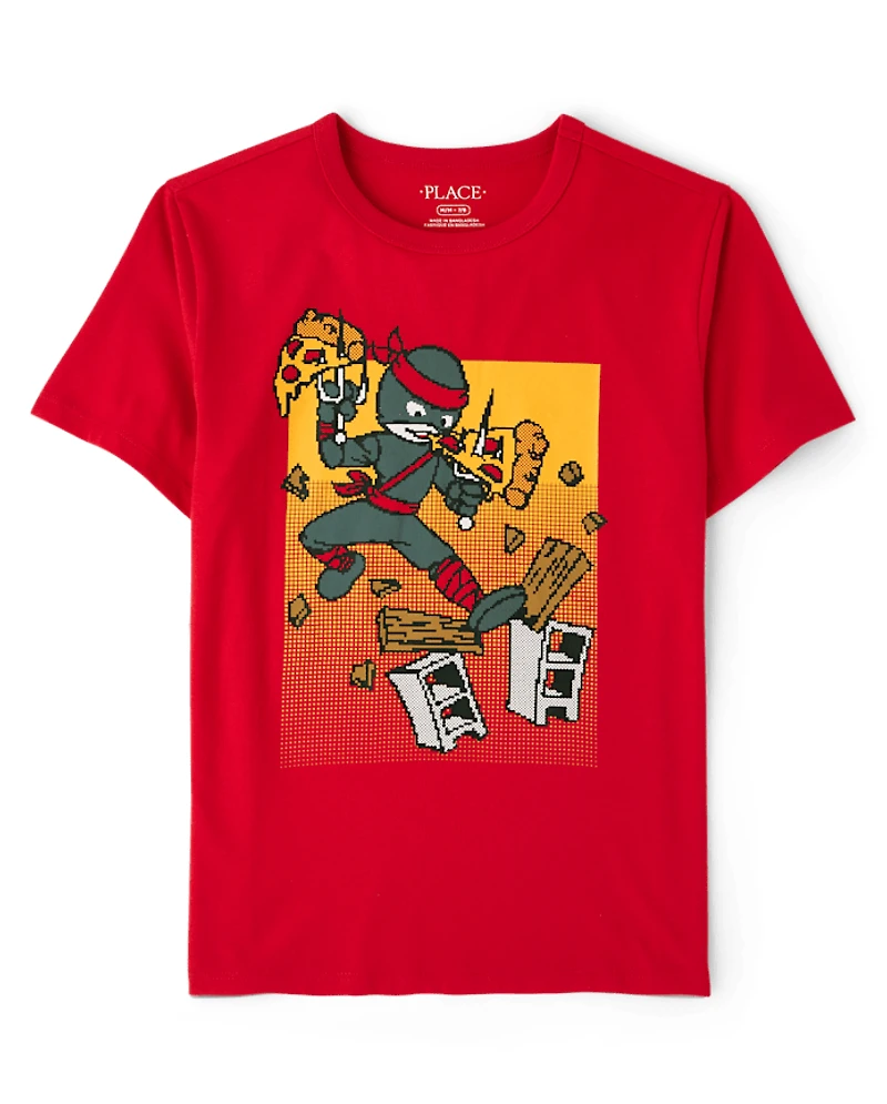 Boys Ninja Graphic Tee