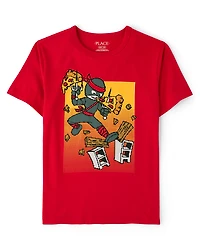 Boys Ninja Graphic Tee