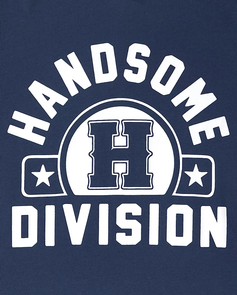 Boys Handsome Division Graphic Tee