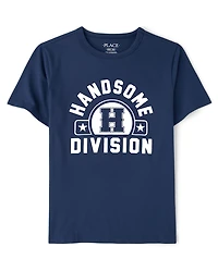 Boys Handsome Division Graphic Tee