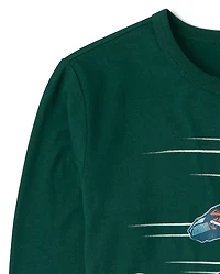 Boys Biker Graphic Tee