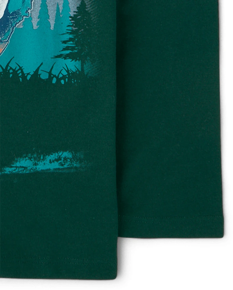 Boys Biker Graphic Tee