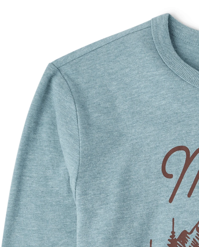 Boys Mountain Truck Graphic Tee
