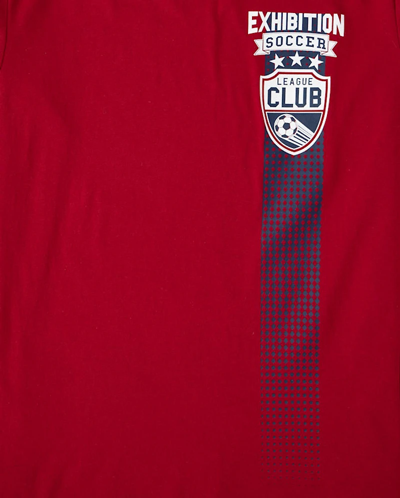 Boys Soccer Club Graphic Tee