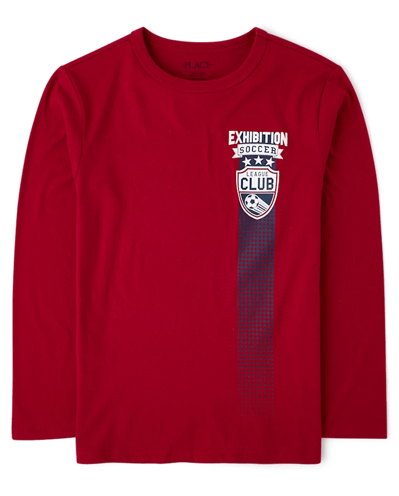 Boys Soccer Club Graphic Tee