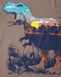 Boys Dino Scene Graphic Tee