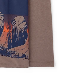 Boys Dino Scene Graphic Tee