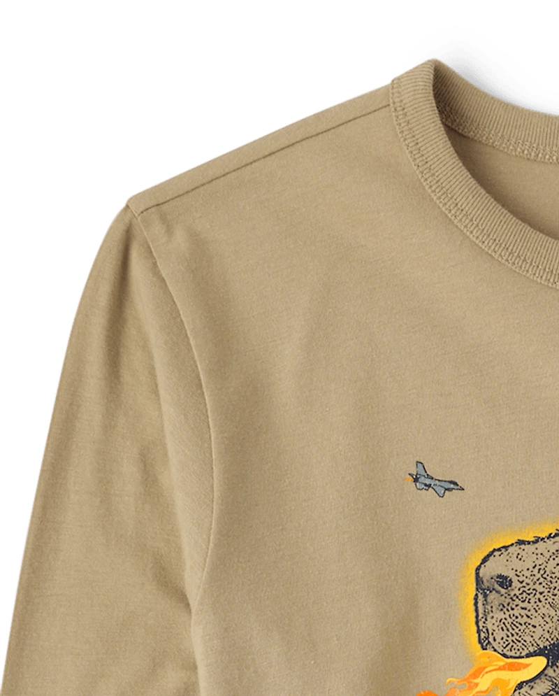 T-shirt graphique Capybara Astronaute pour garçon