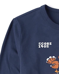 Boys Thanksgiving Video Game Graphic Tee