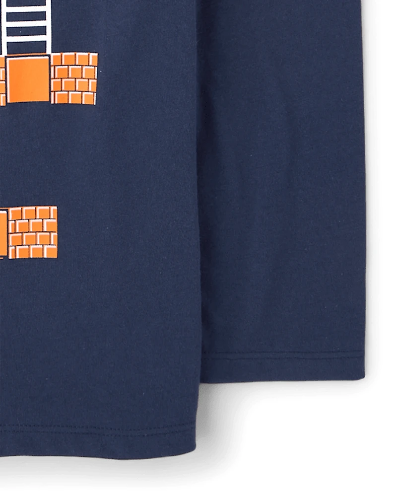 Boys Thanksgiving Video Game Graphic Tee