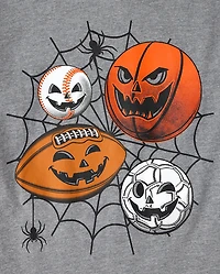 Boys Halloween Sports Graphic Tee