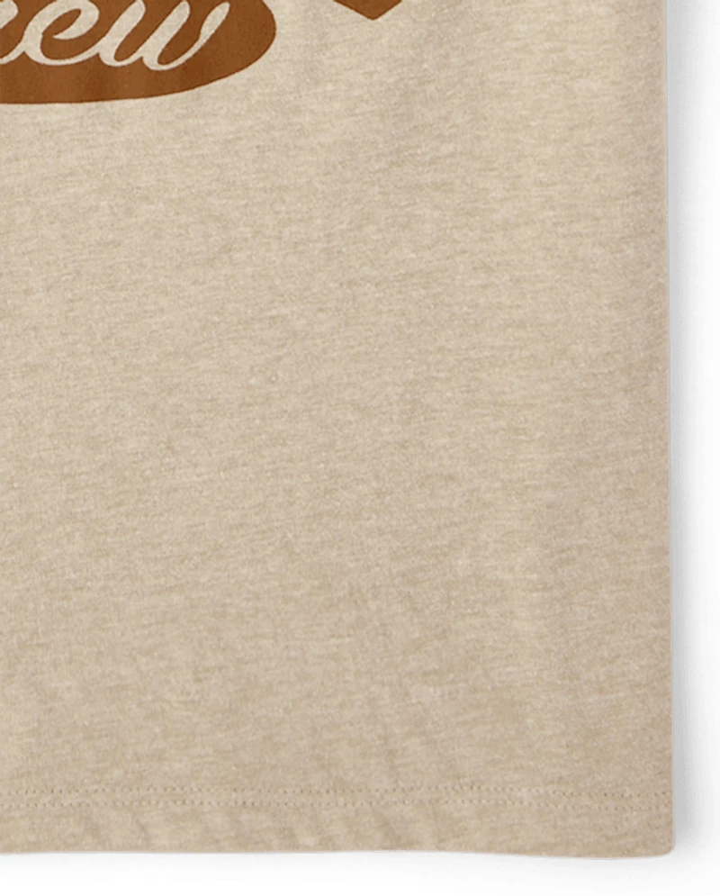 Kids Matching Family Pumpkin Picking Crew Graphic Tee