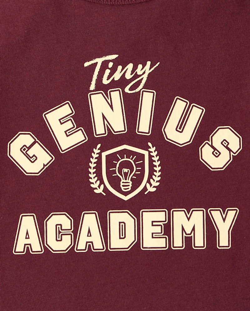 Baby And Toddler Boys Tiny Genius Graphic Tee