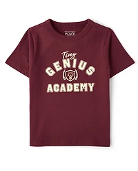 Baby And Toddler Boys Tiny Genius Graphic Tee