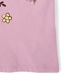 Girls Owl Graphic Tee