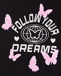 Girls Follow Your Dreams Graphic Tee