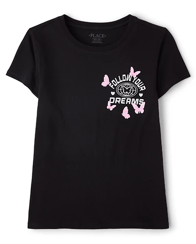 Girls Follow Your Dreams Graphic Tee