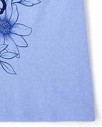 Girls Amour Butterfly Graphic Tee
